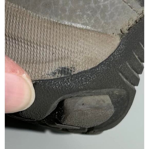 MERRELL Moab 3 Low Waterproof Hiking Shoes Leather Gray Athletic Kids 5M - Picture 10 of 11